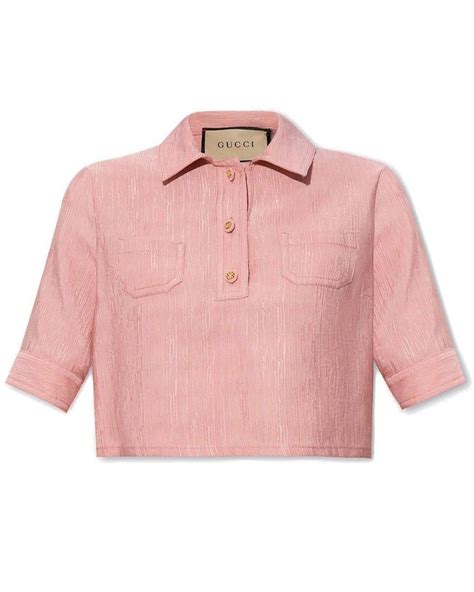 pink gucci crop top|topi gucci original.